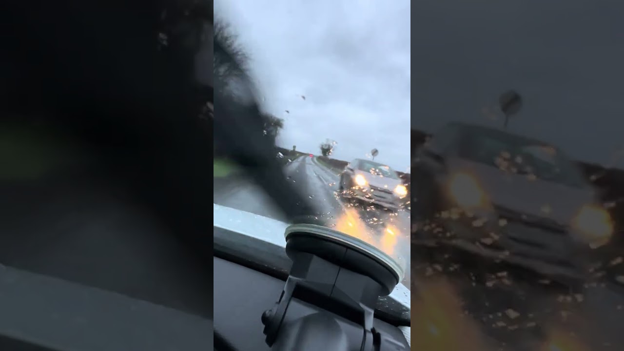 Rainy day drive 
