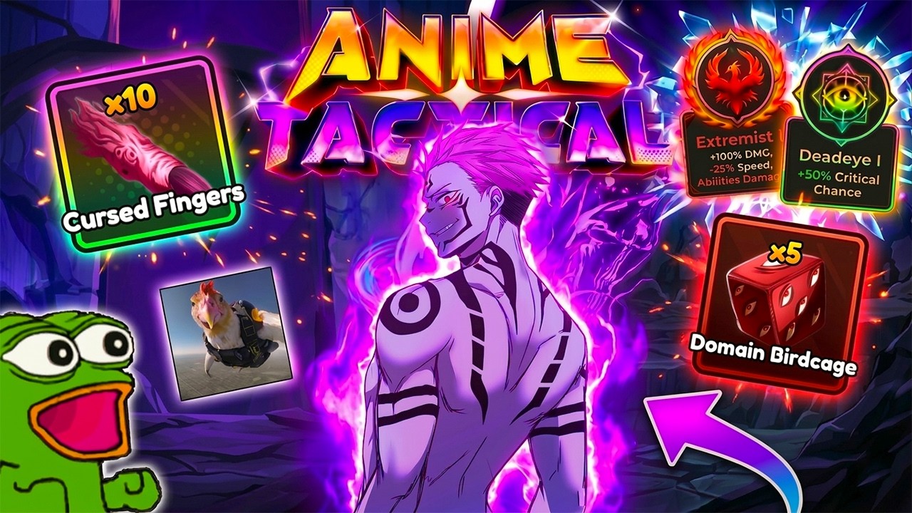 Cách Lấy SUKUNA Trong Update 2 Anime Tactical Simulator (Chi Tiết Nhất) - Vũ trụ GameXplorer