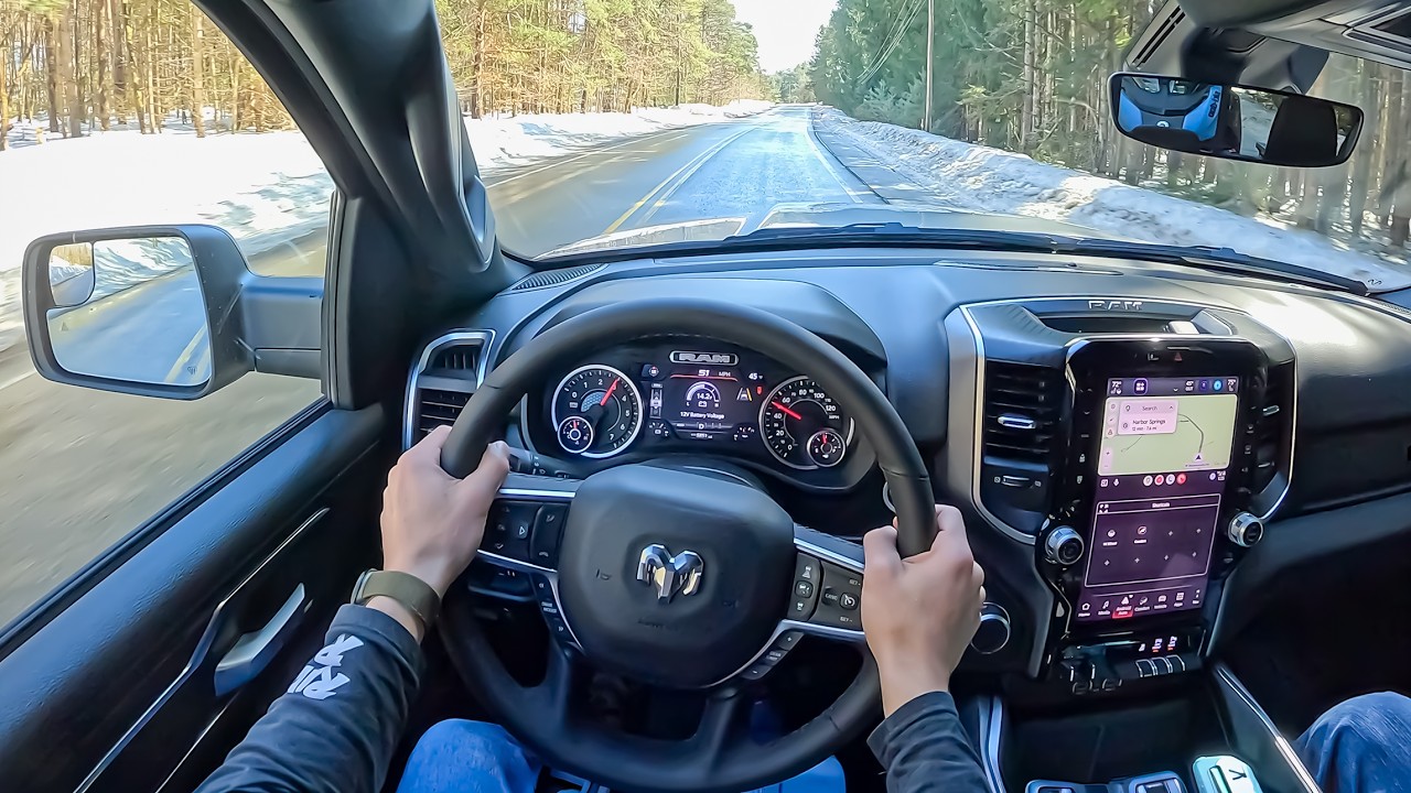 2026 Ram 1500 V-8 Big Horn - POV Test Drive (Binaural Audio)