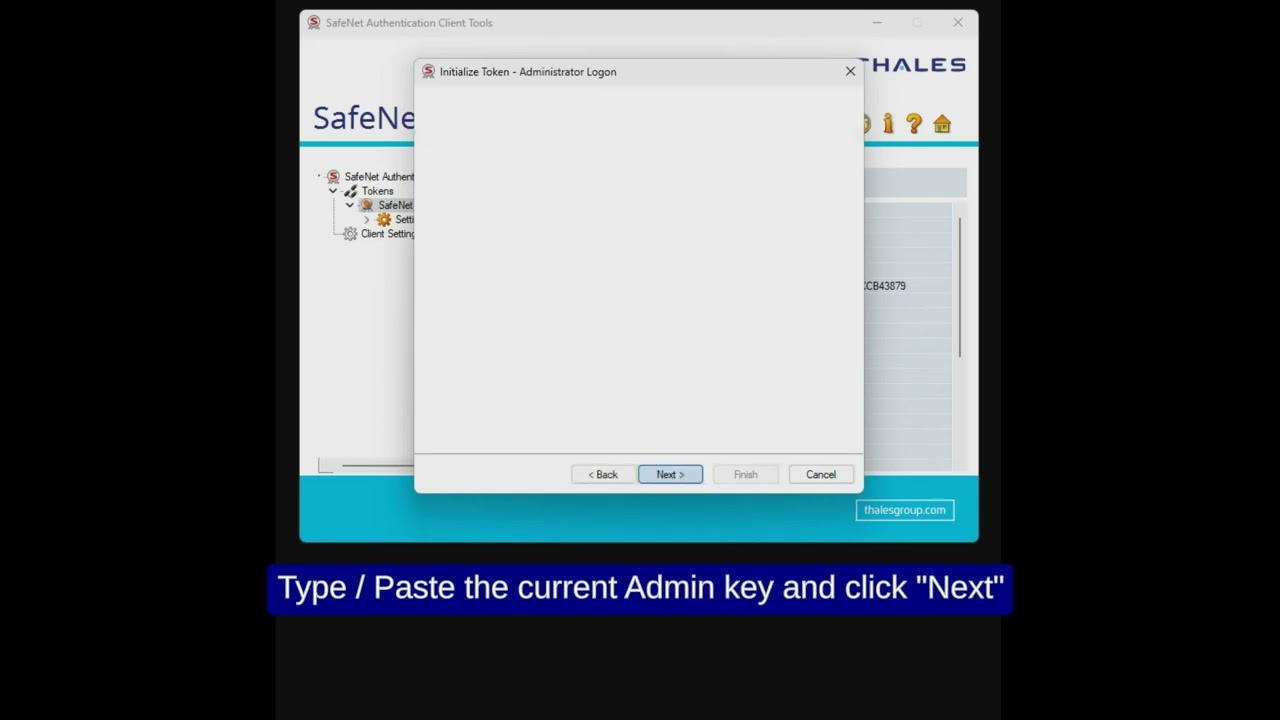 SafeNet Tutorial -  Initialize a SafeNet 940B Smartcard in 