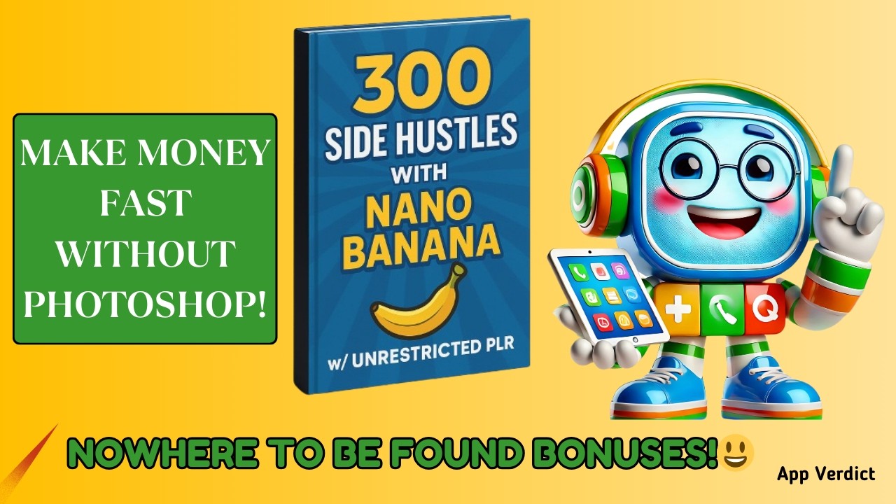 300 Side Hustles with Nano Banana Review – Make $100s With Zero Experience!
