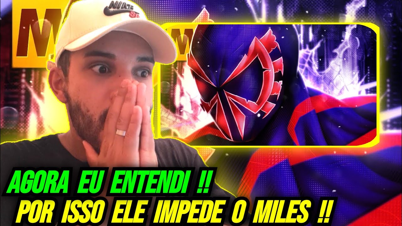 🤯KARAII🕷️ REACT HOMEM ARANHA 2099 🕸️ | (Homem-Aranha: Através do Aranhaverso) | Prod. Sid | MHRAP