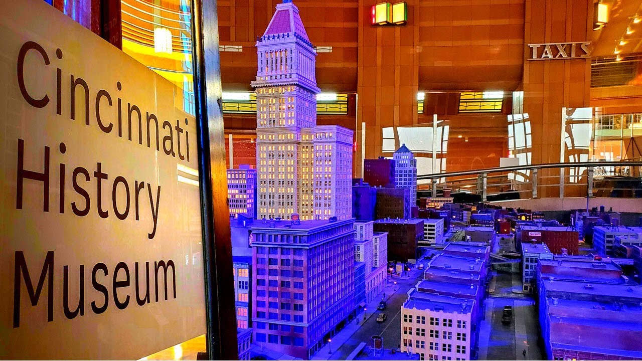 Trains & Scale Models at Former Union Terminal Train Station and Current Cincinnati History Museum!
