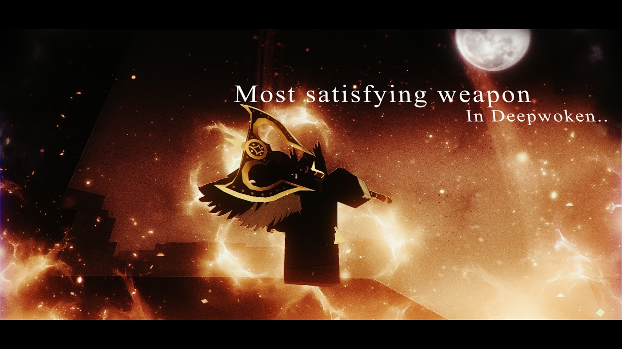 (unobtainable now) Most Satisfying Weapon In Deepwoken...