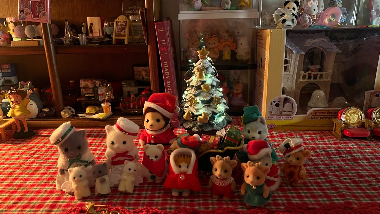 🎄다가올 크리스미스준비☃️실바니안 크리스마스 시리즈 개봉