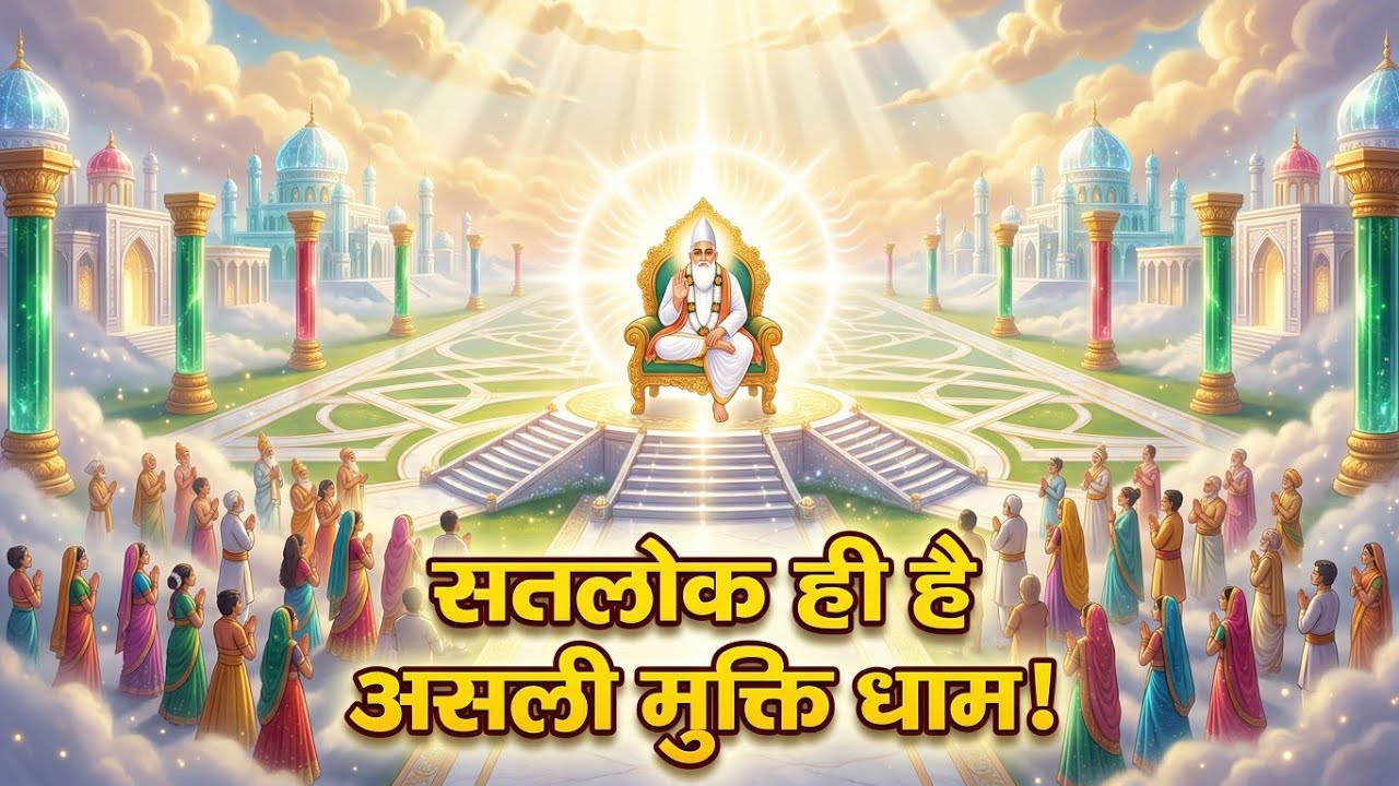 सतलोक ही है असली मुक्ति धाम | Kabir Vani | Kabir Saheb Satsang