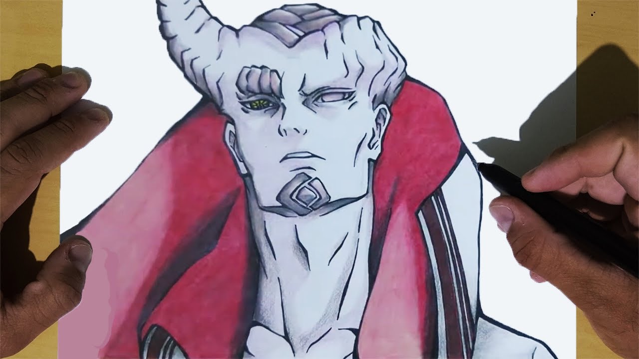 DRAWING ISSHIKI OTSUTSUKI | BORUTO