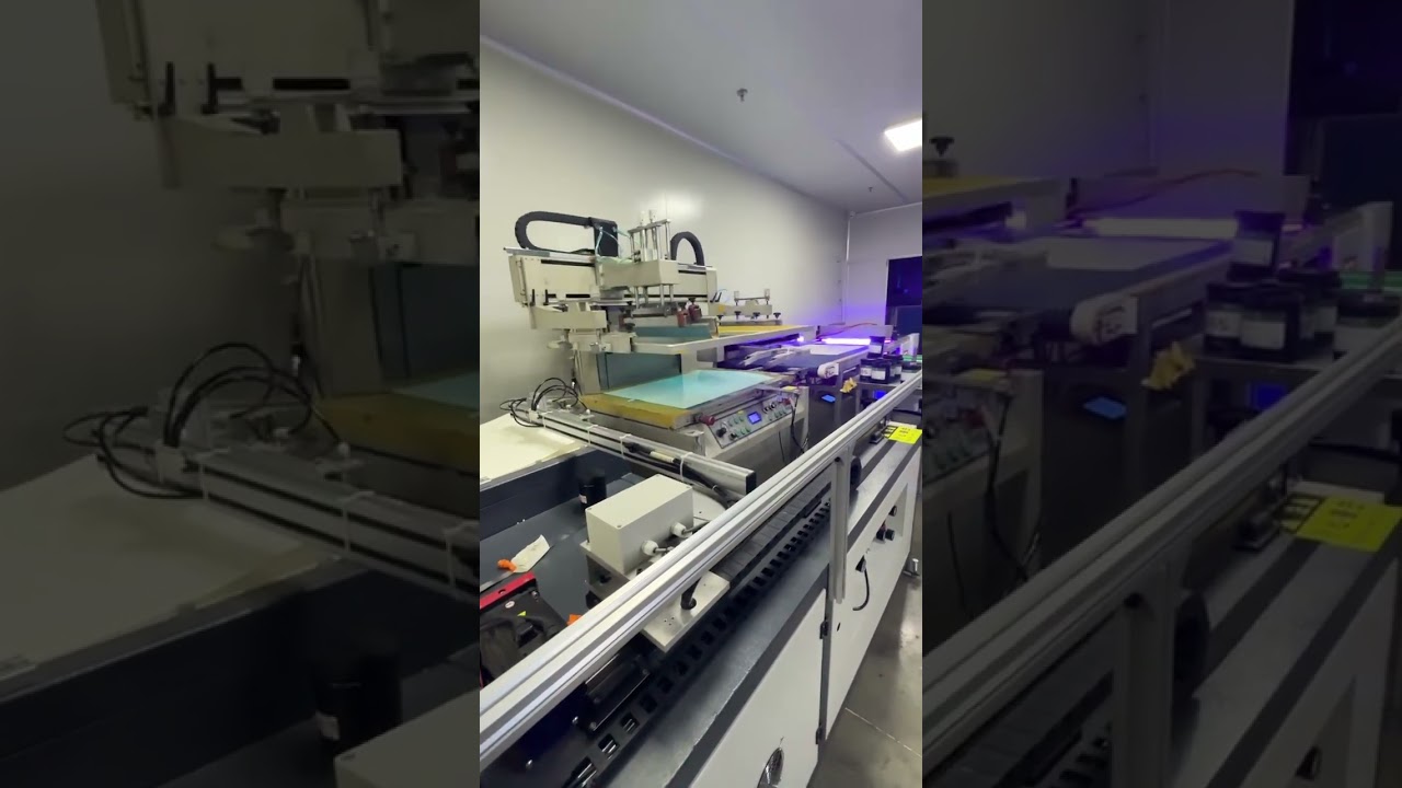 LED UV CURING EQUIPMENT ON SILK SCREEN PRINTING PAPER FOILING INKS UV VARNISH PRES