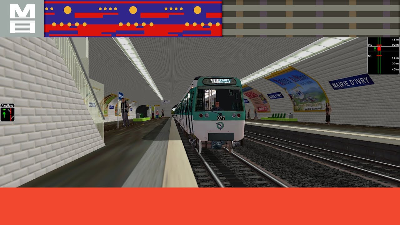 [ORTS/RFSP] MF77 : Service Mairie d'Ivry/Place d'Italie (M7)