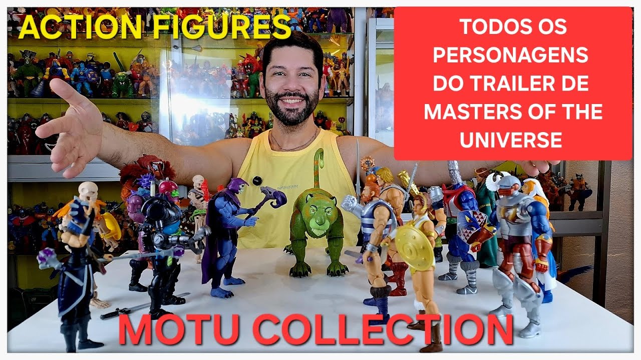 OS HERÓIS E VILÕES QUE APARECERAM NO TRAILER DE MASTERS OF THE UNIVERSE! HEMAN MOVIE!