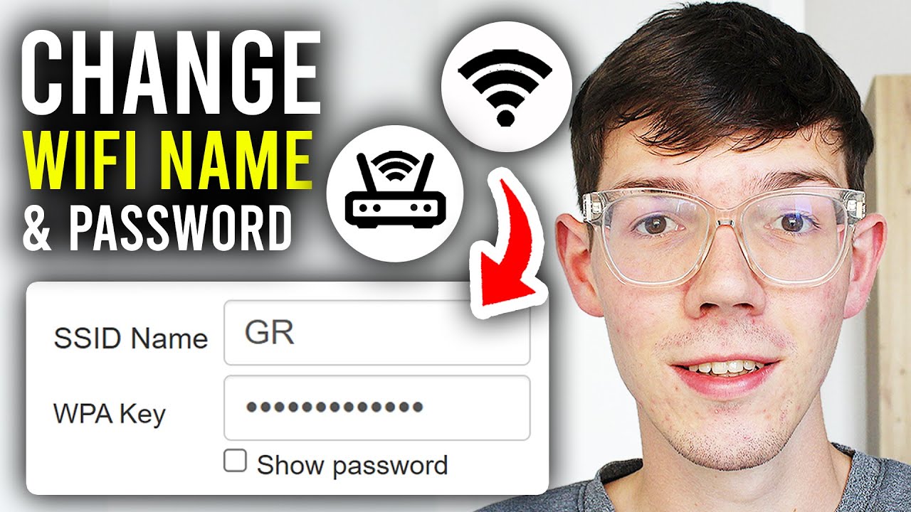 How To Change Your WiFi Network Name and Password - Step By Step