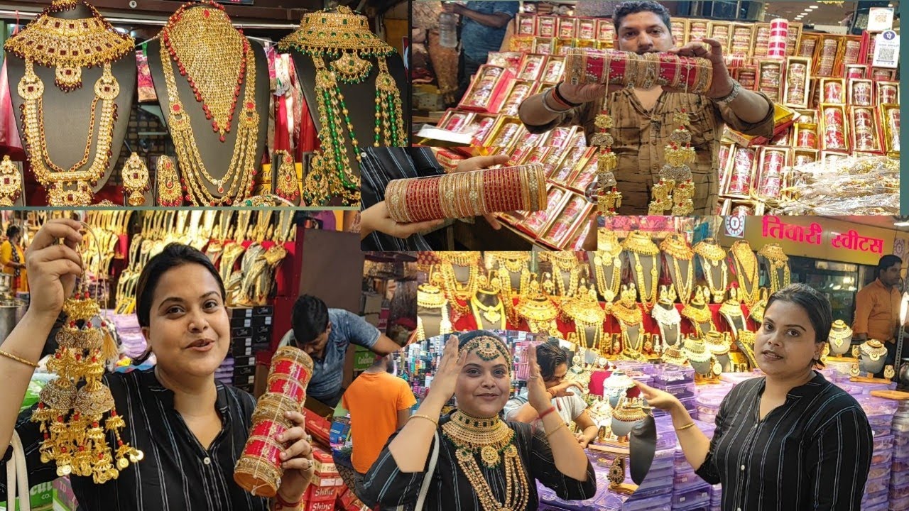 Kolkata cheapest jewellery market || Bridal Jewellery Collection || Bridal Chura Bridal Necklace