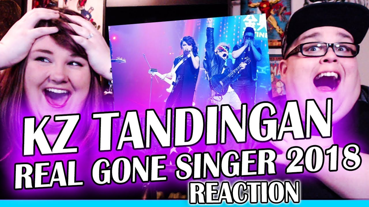 KZ TANDINGAN ROCKS "REAL GONE" ON SINGER 2018!! REACTION!! 🔥