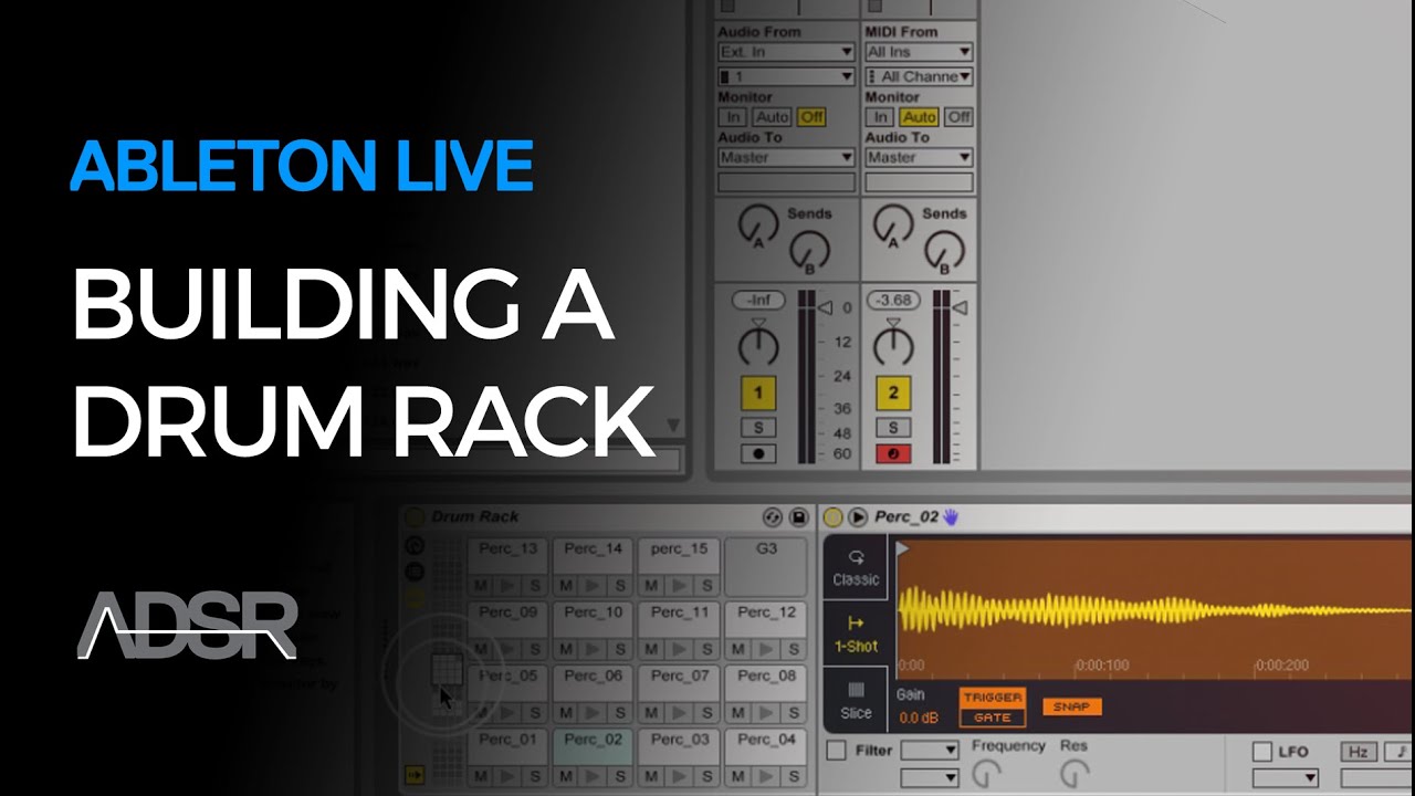 Создание стойки для барабанов в Ableton Live