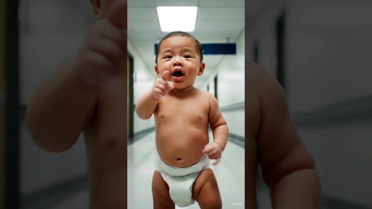 "Tiny Feet, Big Demands: Baby Chooses Her City!"