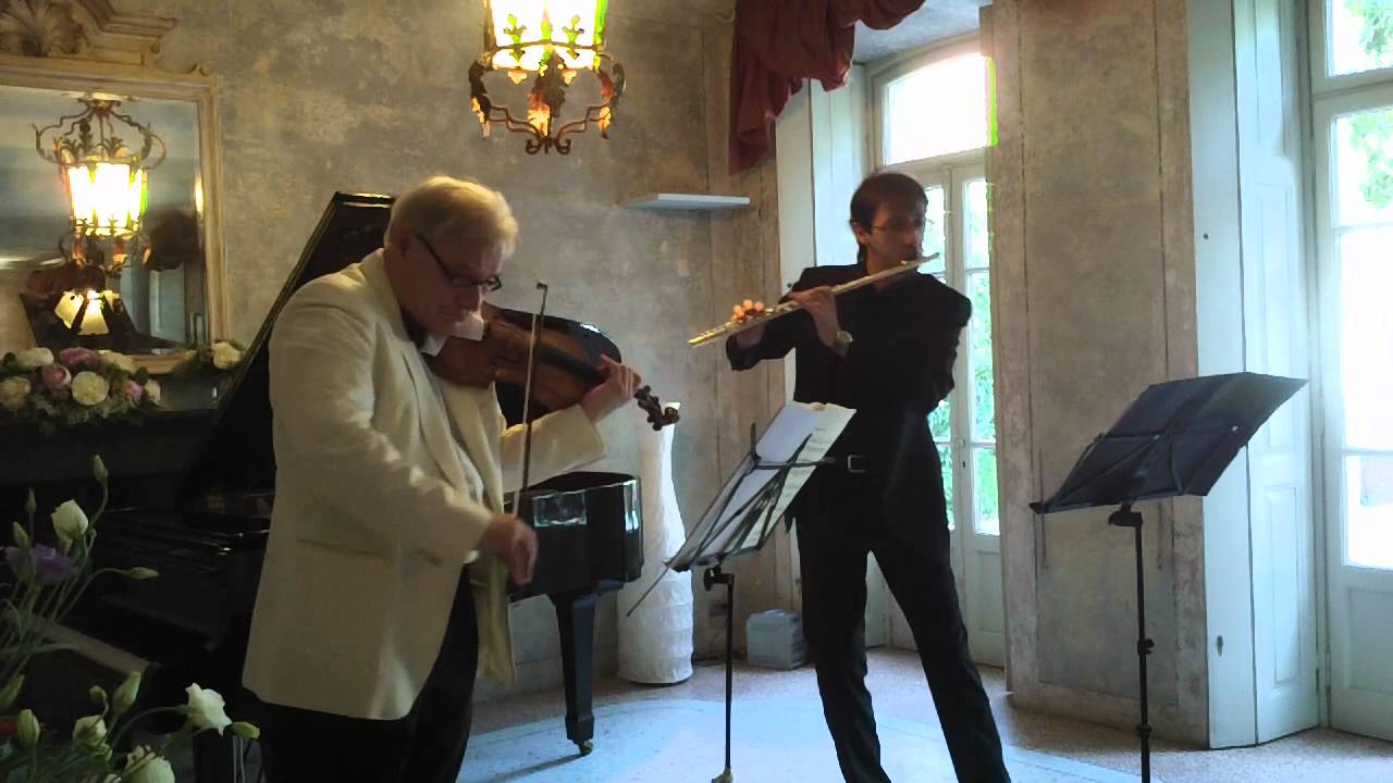 Mozart: The Queen of the night -  Sergio Zampetti, flute; Luz Leskowitz, violin