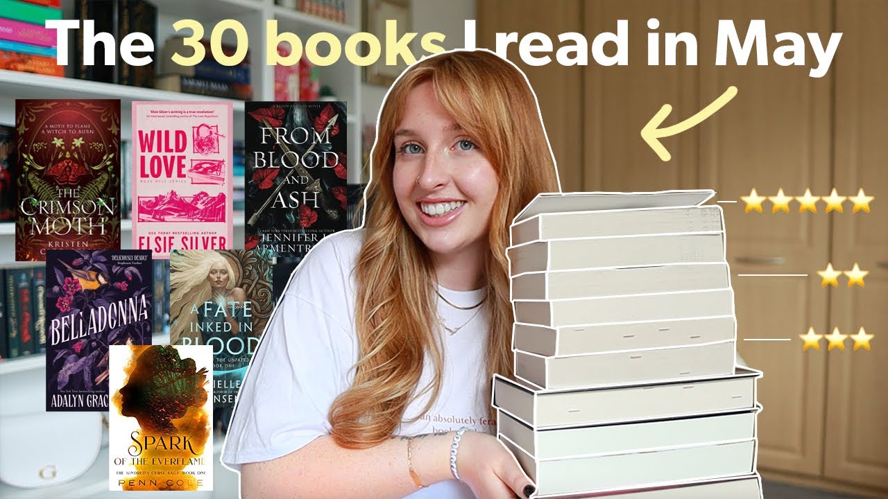 Более 30 книг, которые я прочитал в мае 📚✨ Итоги майского чтения