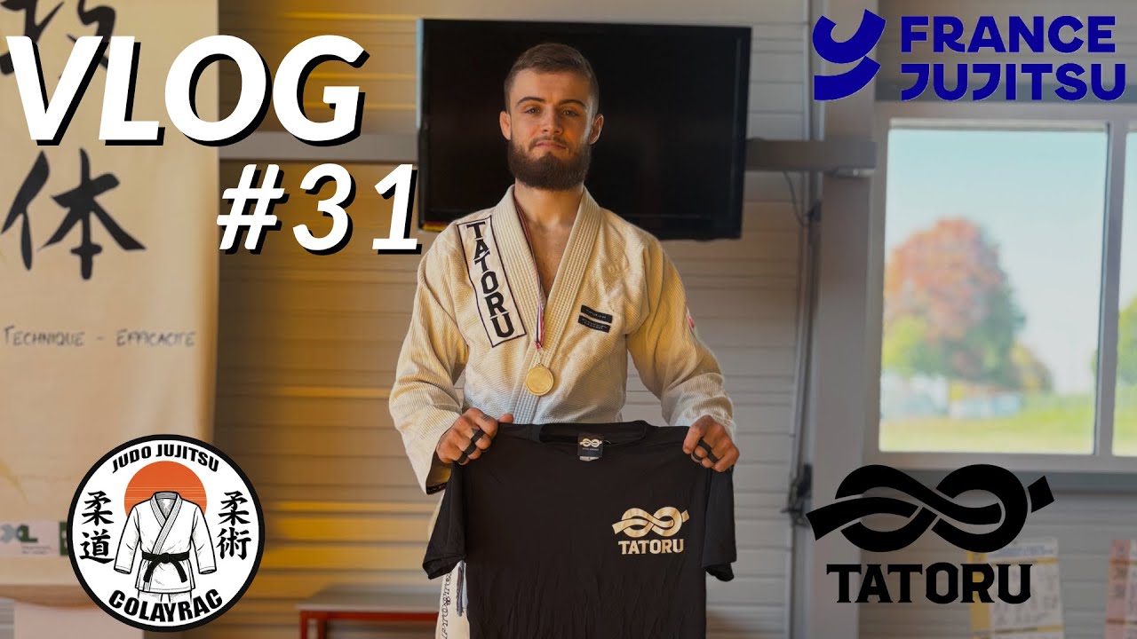 J’AFFRONTE (ET JE BATS 😱) un CEINTURE NOIRE de JJB ?! - VLOG #31