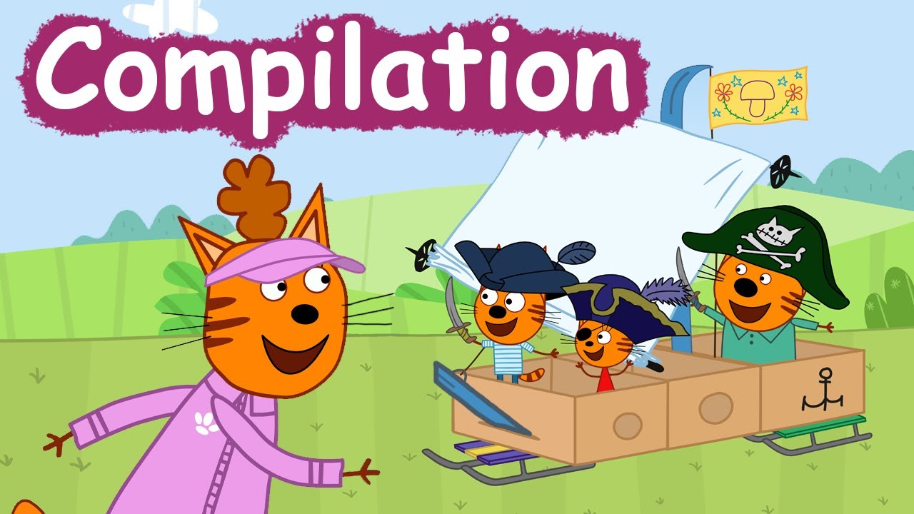 La Famille Chat | Compilation des épisodes | Dessins animés pour enfants