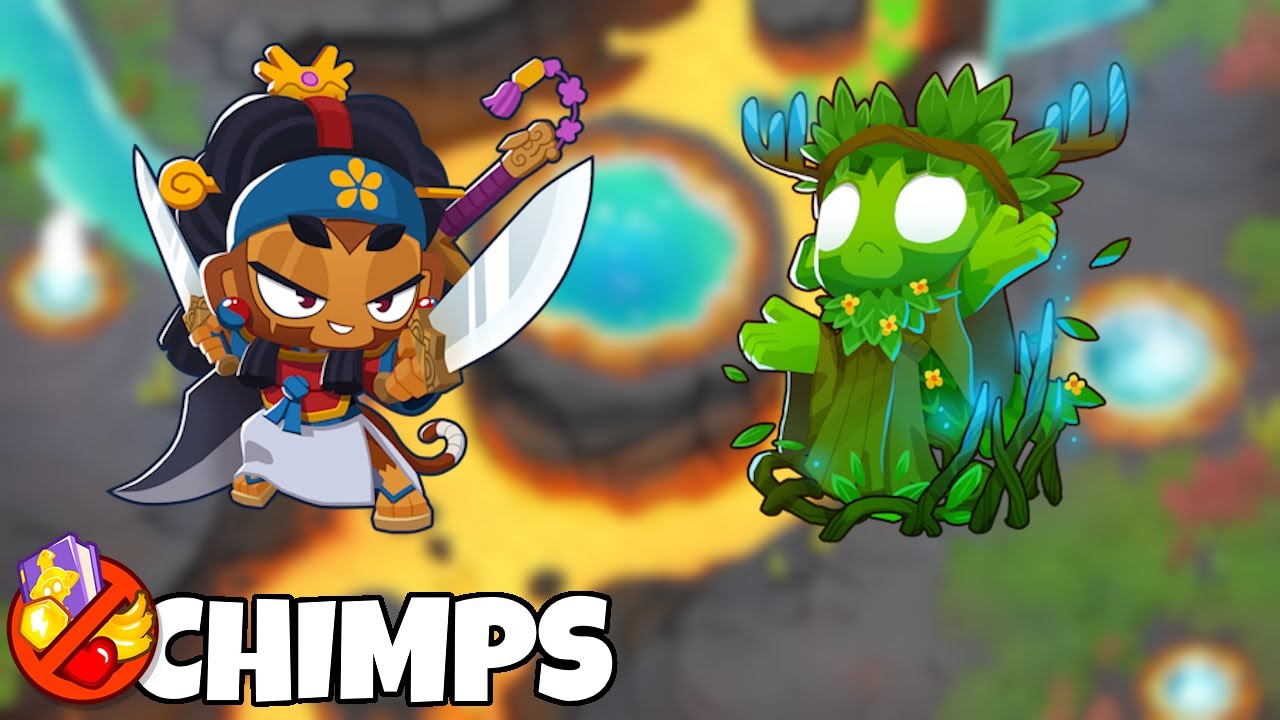 New BTD6 Map "Sulphur Springs" Chimps Tutorial (The EASIEST Strategy!)