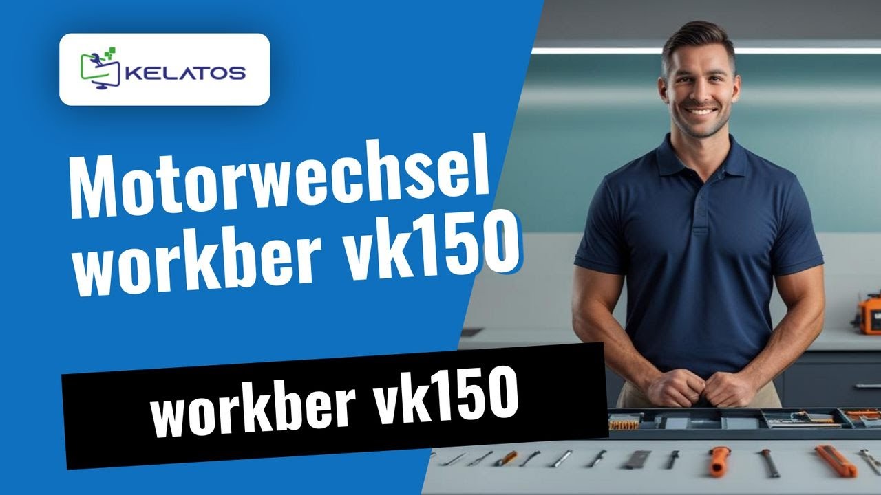 Motorwechsel beim workber vk150 – Schritt für Schritt 🔧