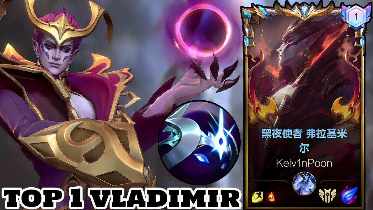 Wild Rift Vladimir - Top 1 Vladimir Gameplay Rank Sovereign