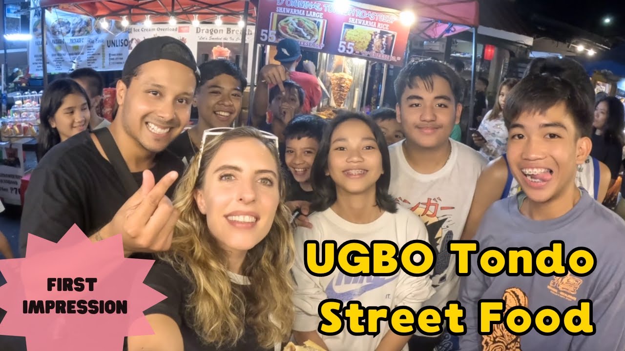 Our First Impressions of Ugbo Tondo Street Food Market 🌟 Manila, Philippines 🇵🇭