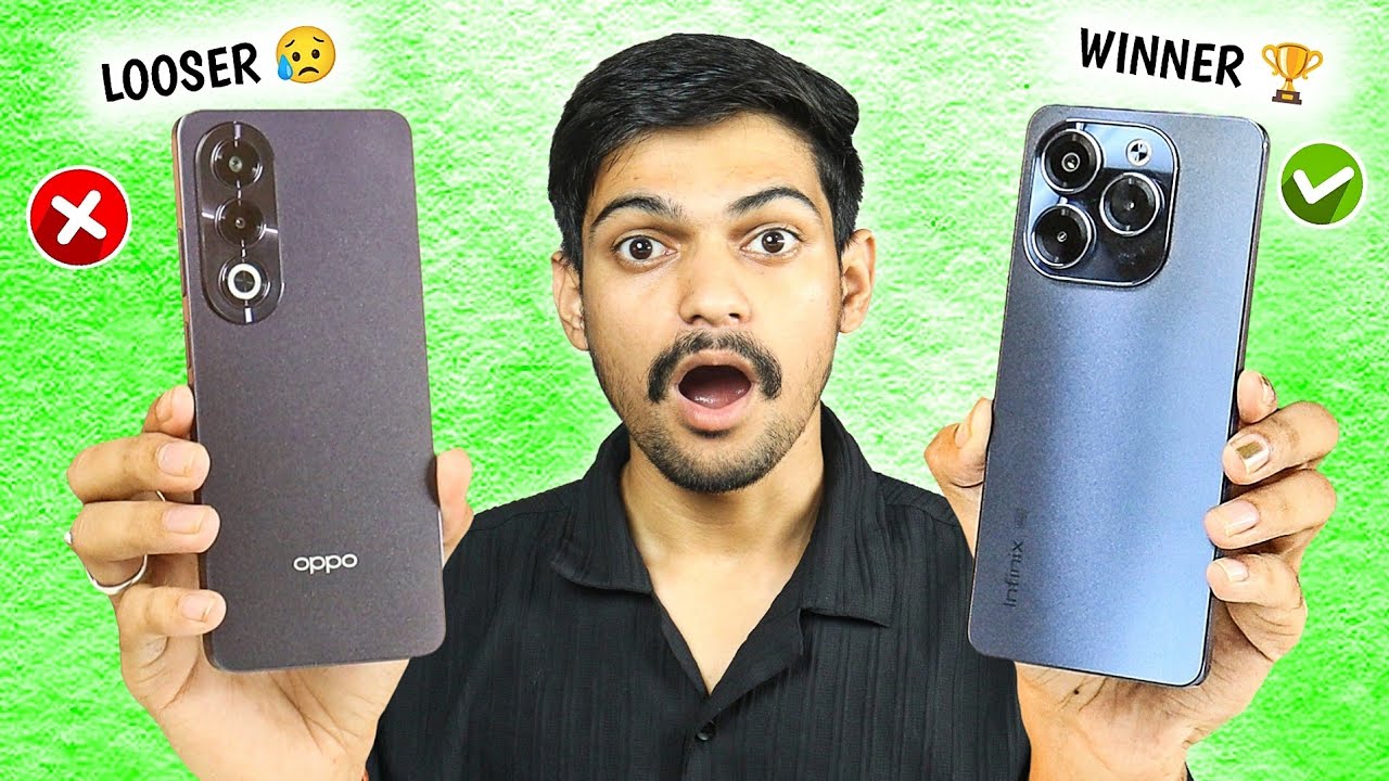 Oppo K12X vs Infinix Note 40x 5G Comparison // Best? Smartphone