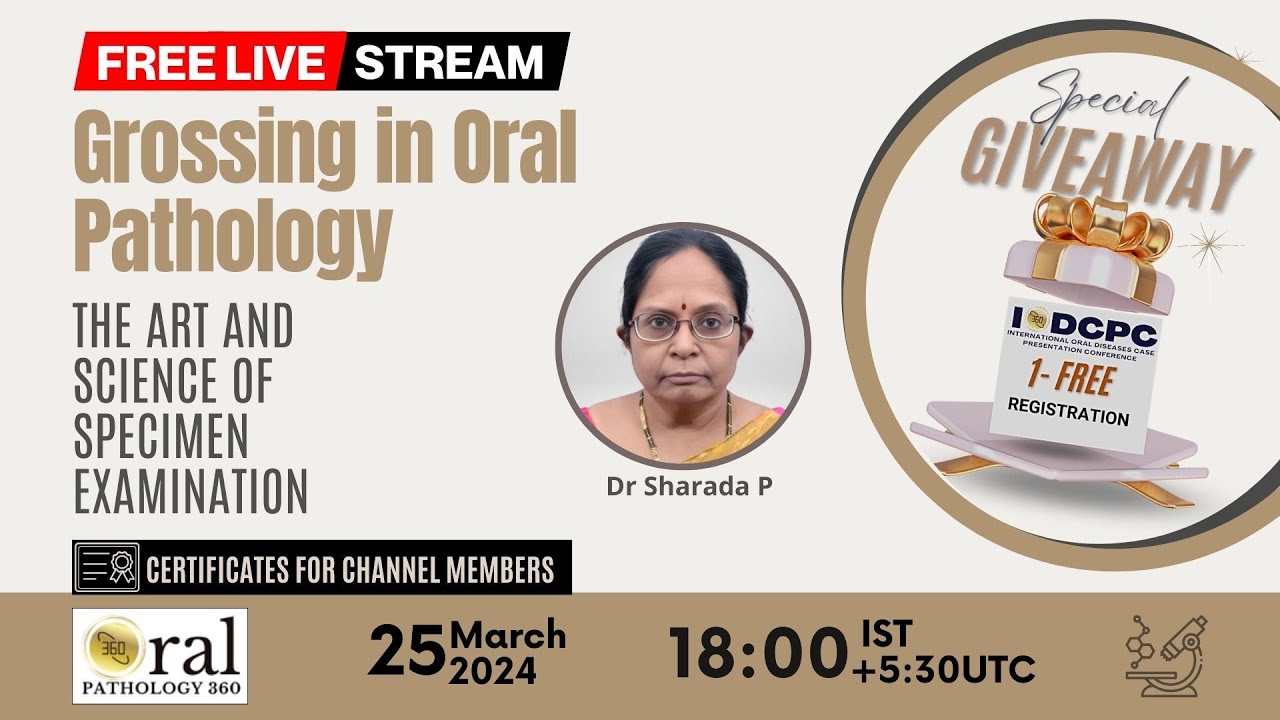 Grossing in Oral Pathology: The Art and Science of Specimen Examination #oralpathology360