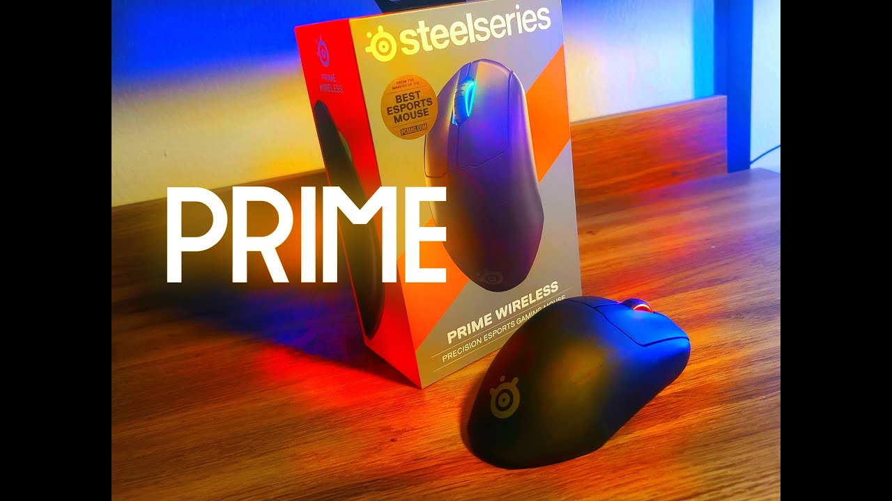 New SteelSeries Prime Wireless Mouse Review! Best Lightweight Gaming Mouse?