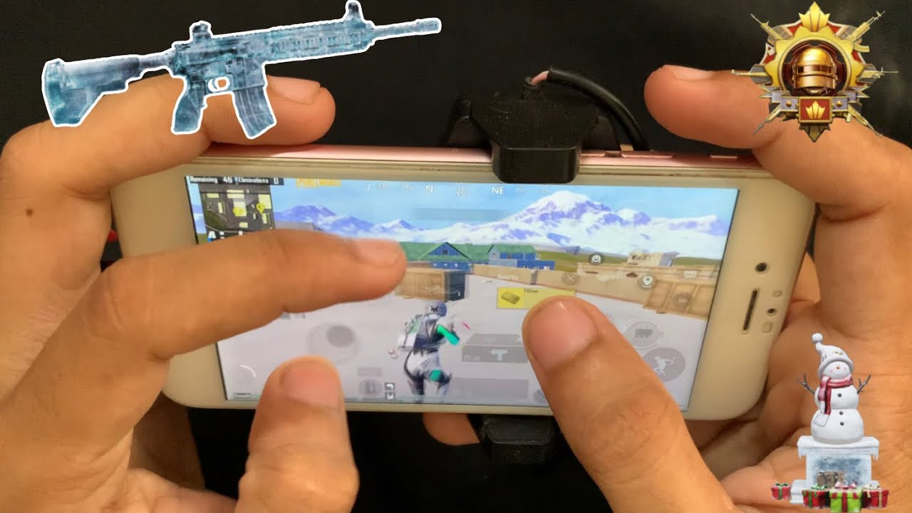 iPhone 6s PUBG Gameplay Livik SOLOvsSQUAD🔥