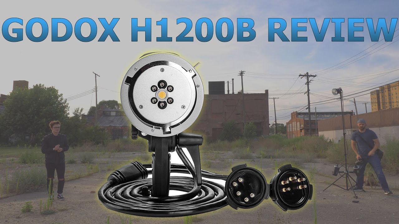 Godox H1200B Double Flash Extension Head for Godox AD600 monolight Flashpoint Xplor 600 TTL