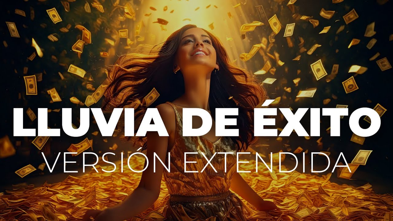 🎧🎙️ LLUVIA DE ÉXITO - canción para atraer la riqueza, dinero y prosperidad como avalancha.