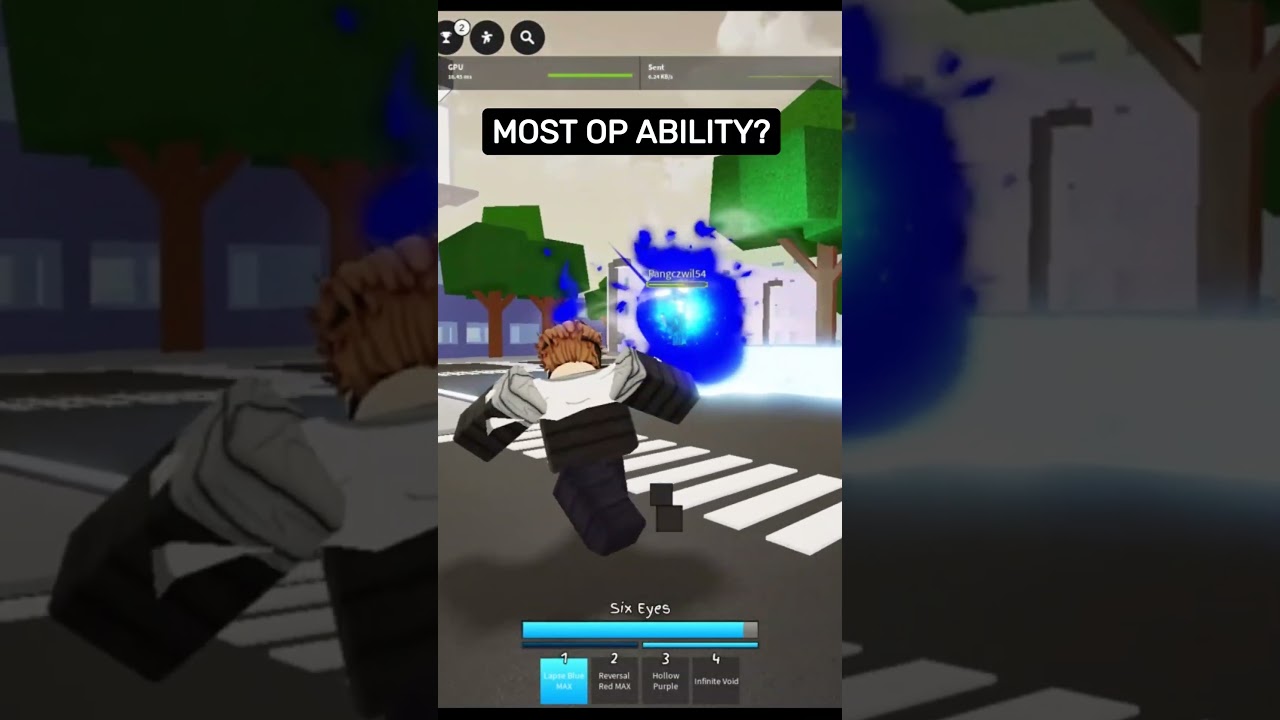 THIS IS THE MOST OP ABILITY IN JJS #jjs #jjk #funny #gojo #hollowpurple #memes