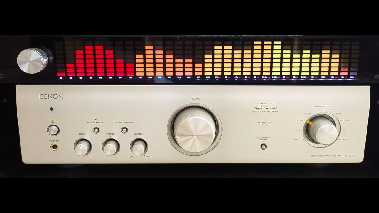 DENON PMA-600NE - Graphic Spectrum EQ J3108