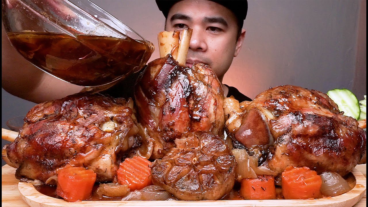 PORK SHANK IKEA | MUKBANG ASMR