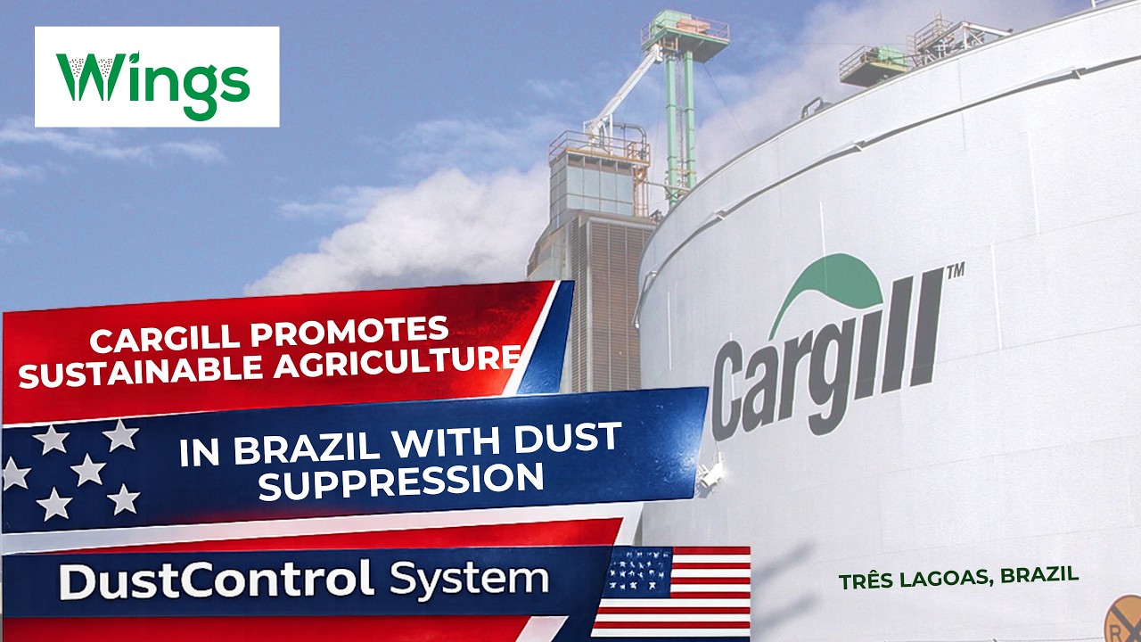 Wings DustControl &ndash; dust suppression in Cargill soybean oil factory