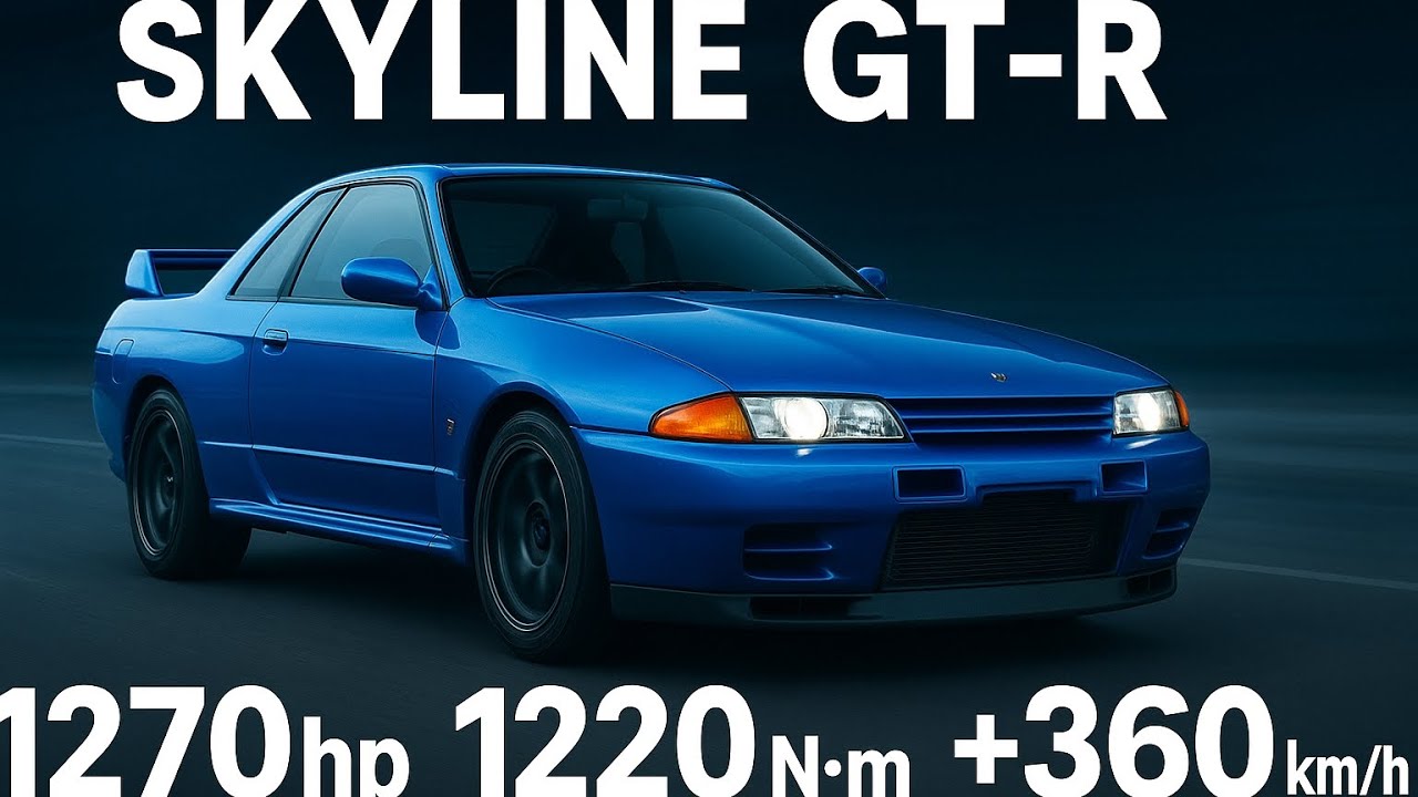 1993 Skyline GTR – 1270HP | +360km/h Beast