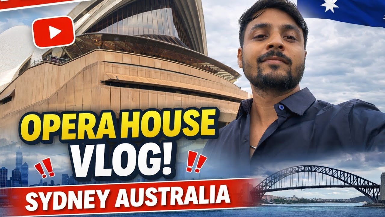 Opera House Vlog, Sydney, Australia 🇦🇺 #digitalcreator #minivlog #vloggerlife #vlogging 