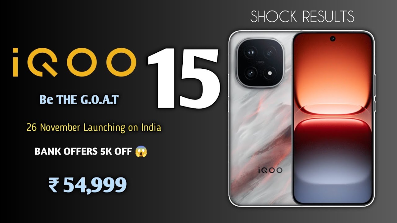 Iqoo 15 India 1st Phone Come This Crazy Features / Iqoo 15 Review Price🔥