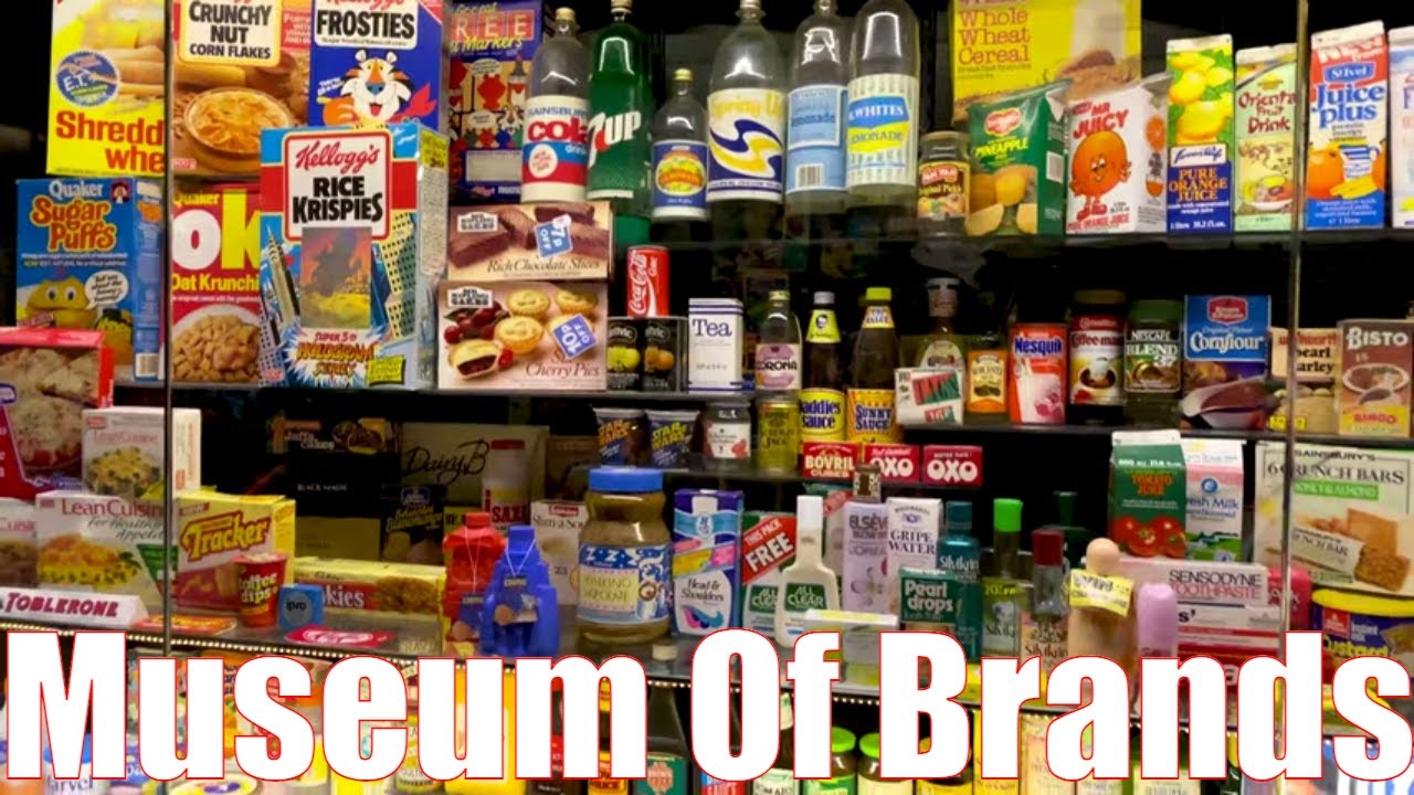 Do you remember all these Brands? - Museum of Brands in London 🏴󠁧󠁢󠁥󠁮󠁧󠁿