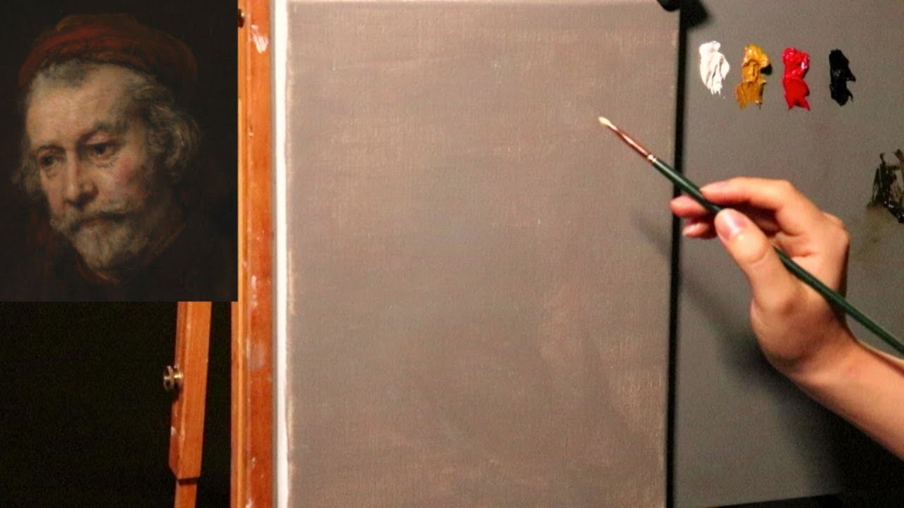 Starting a New Portrait Painting LIVE | Rembrandt Virtual Painting Session