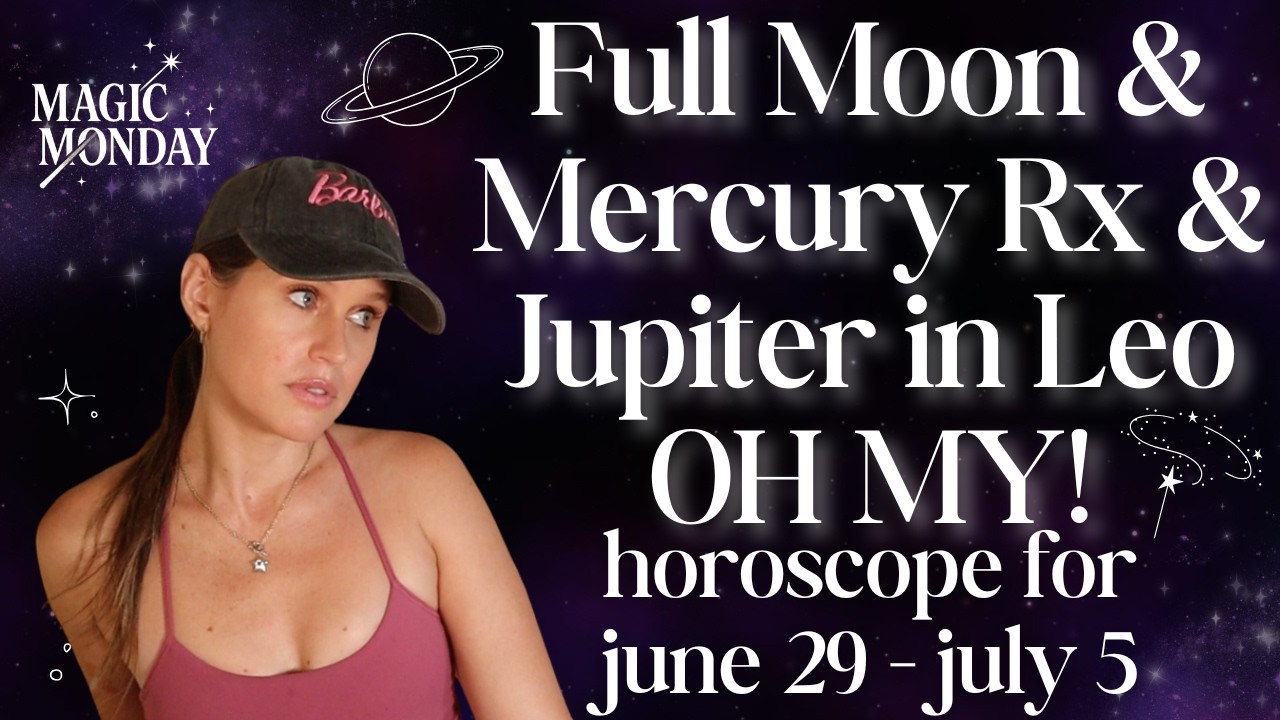 Jupiter enters LEO, Mercury Retrograde in Cancer BEGINS & Your Capricorn Full Moon 2026 Reading 🌕