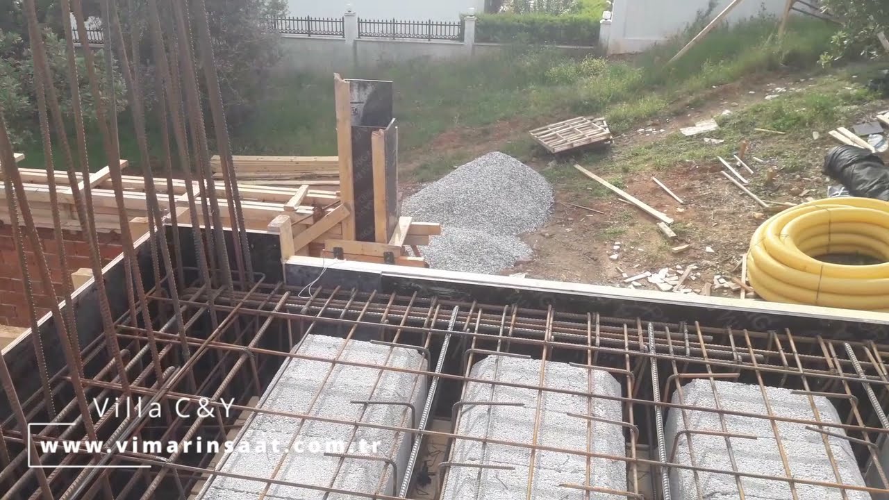 Villa C&Y - Bodrum Kat Demir Döşemesi