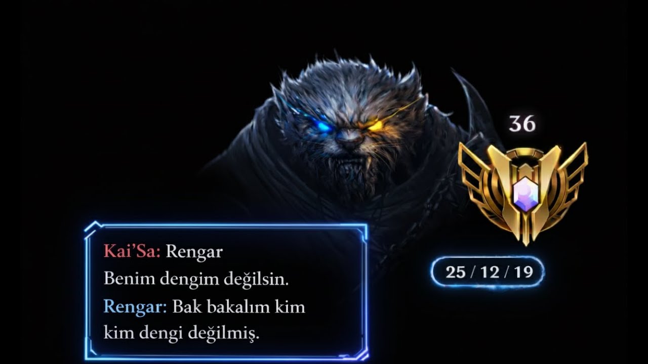 BU RENGAR META DIŞI AMA AŞIRI KIRIK! | league of legends | BenZedim