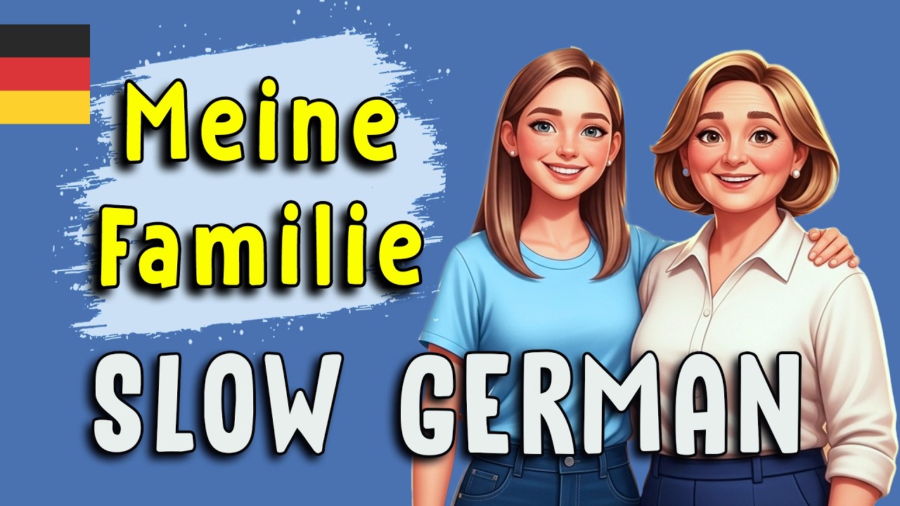 Easy German 🇩🇪: Wie du deine Familie auf Deutsch vorstellst | Deutsch lernen für Anfänger