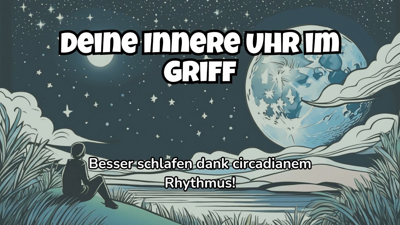 Deine Innere Uhr im Griff: Besser schlafen dank circadianem Rhythmus!  #InnereUhr #Schlafroutine