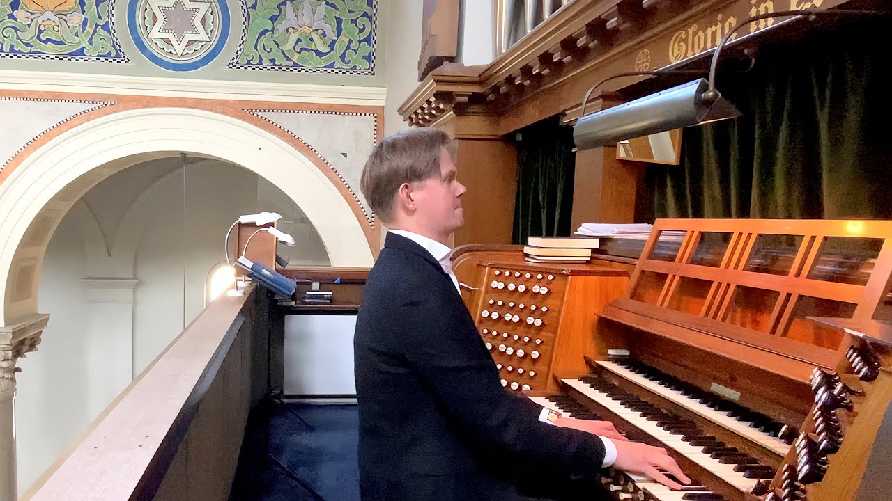 Händel: See, the Conqu'ring Hero Comes! - Pipe Organ in Saint Paul's Church, Copenhagen