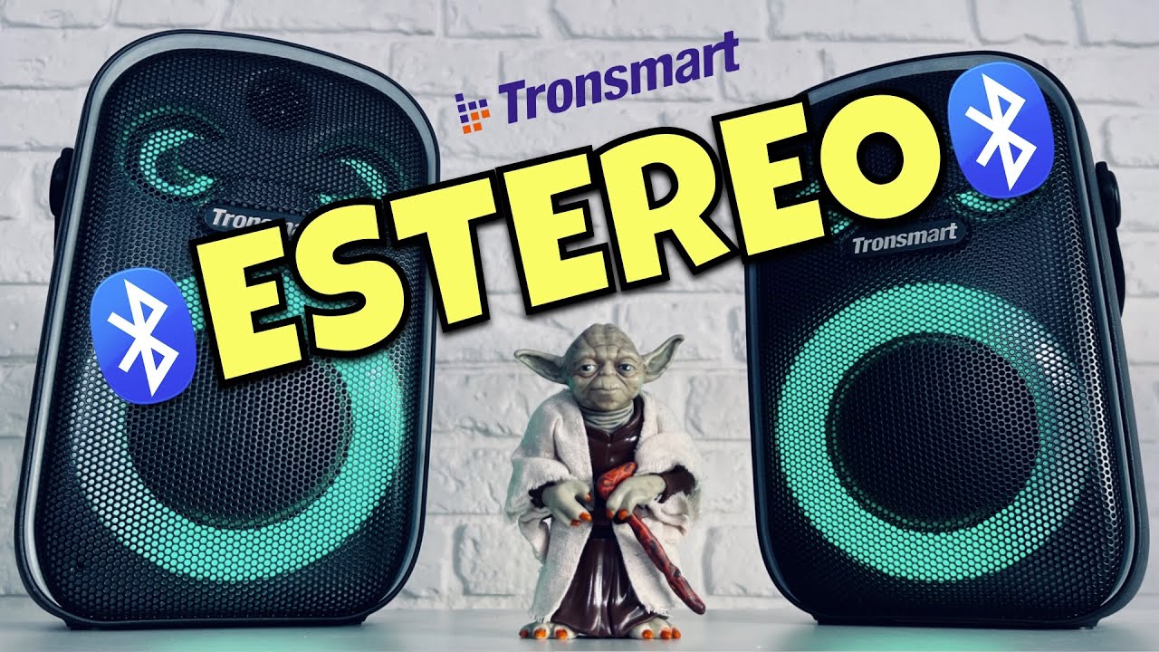 Pruebo a EMPAREJAR dos ALTAVOCES en ESTÉRO por Bluetooth y ... | Tronsmart Halo 100