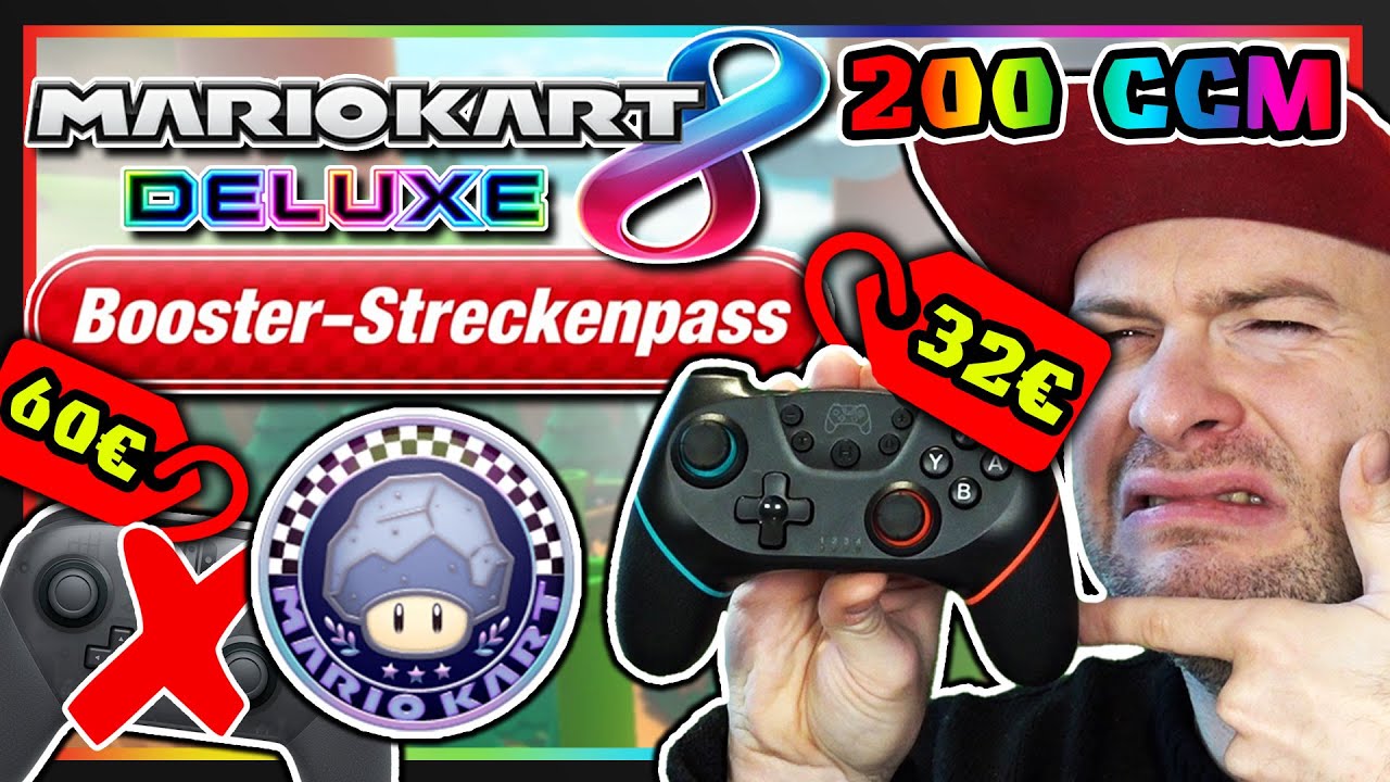 MARIO KART 8 DELUXE BOOSTER-STRECKENPASS 🏁 Fels-Cup 200ccm mit billigem Diswoe 